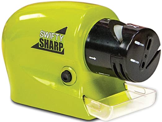 Swifty Sharp Cordless, Knife Blade Sharpener Machine– Cell Operated Big Size
