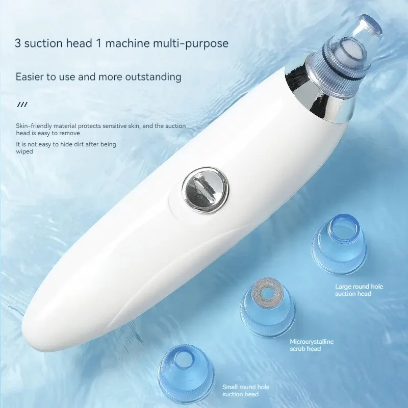 🔥4 IN 1 DERMA VACUUM 💁‍♀️🌞 SUCTION BLACKHEAD/ACNE/OIL/PORE CLEANER