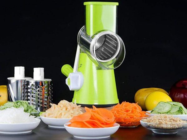 Multifunctional Roller Vegetable Cutter Hand Crank Home Kitchen Shredder Potato Grater