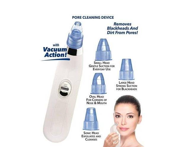 🔥4 IN 1 DERMA VACUUM 💁‍♀️🌞 SUCTION BLACKHEAD/ACNE/OIL/PORE CLEANER