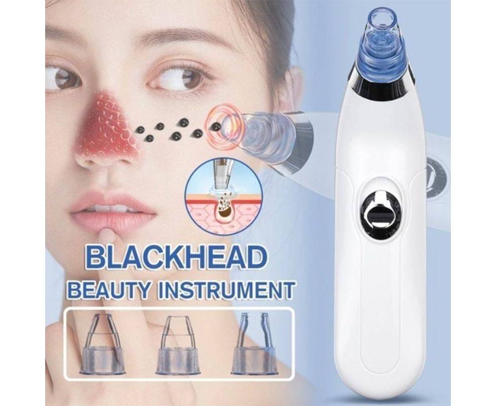 🔥4 IN 1 DERMA VACUUM 💁‍♀️🌞 SUCTION BLACKHEAD/ACNE/OIL/PORE CLEANER