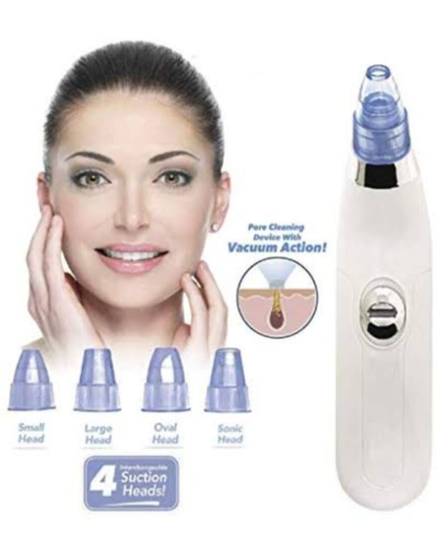 🔥4 IN 1 DERMA VACUUM 💁‍♀️🌞 SUCTION BLACKHEAD/ACNE/OIL/PORE CLEANER