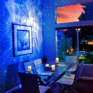 Colorful Starry Sky Galaxy Projector Nightlight Lamp With Music Bluetooth Speaker