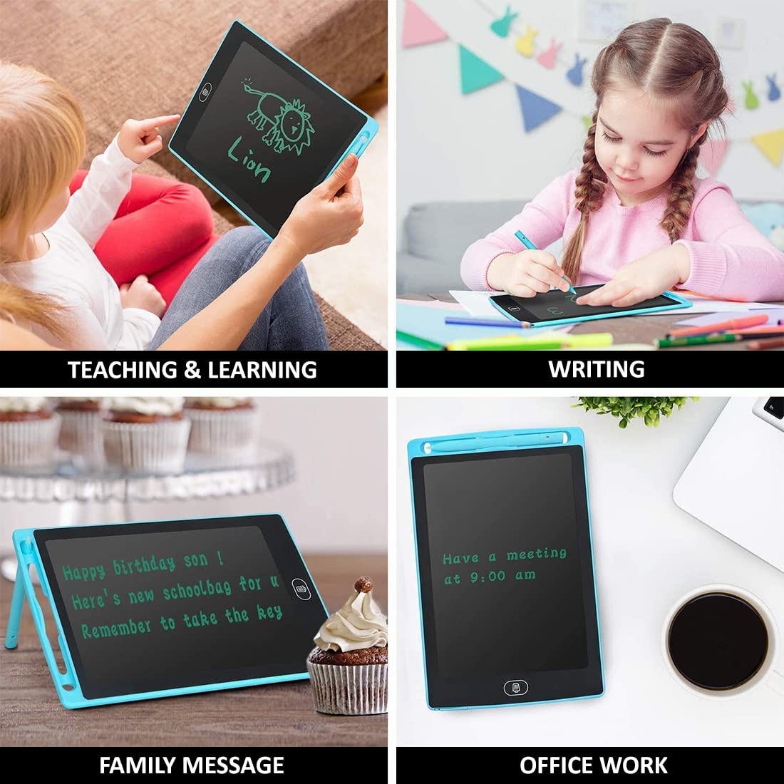 LCD Writing Tablet & Electronic Drawing Board Best for Kids Learning