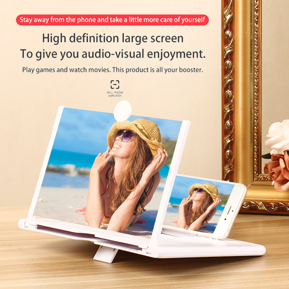 Mobile Phone Video Amplifier Enlarged Screen Magnifier Your Portable Home Cinema