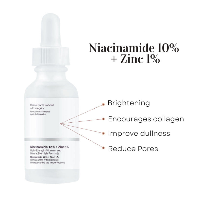 The Ordinary Niacinamide 10% + Zinc 1% Serum For All Skin Types