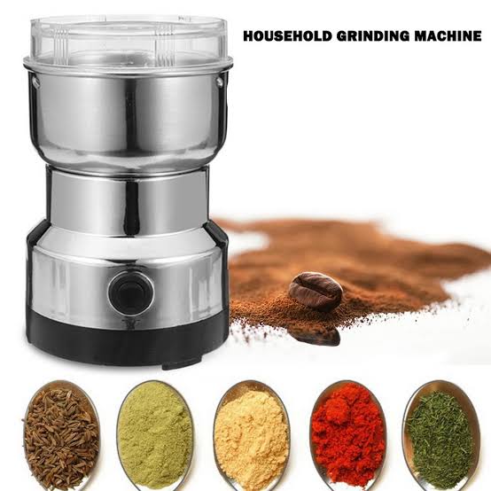 Mini Electric Grinder Stainless Steel Coffee Grinder For Coffee Beans, Spices, Masala Grinder Machine 220V