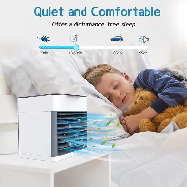 Portable Personal Air Conditioner, Mini Usb 3 In 1 Air Cooler