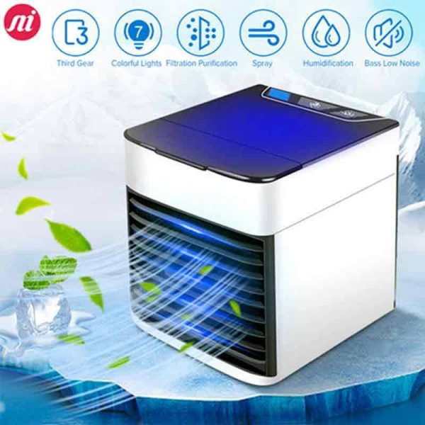 Portable Personal Air Conditioner, Mini Usb 3 In 1 Air Cooler