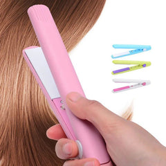 Mini Hair Straightener, Electronic Fast Hair Straightener Portable Mini Hair Flat Iron